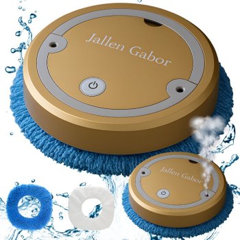 Автоматический беспроводной моющий робот, золотой