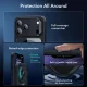 ESR iPhone 17 Pro vāciņš Classic Hybrid MagSafe un aizsargstikls, caurspīdīgs melns