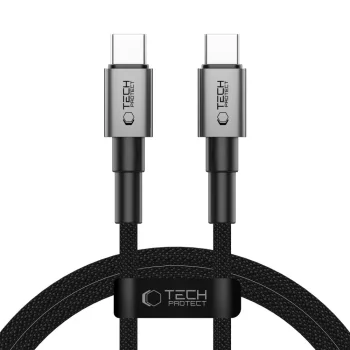 Кабель Tech-Protect UltraBoost DNA USB-C 60W, 100см, серый