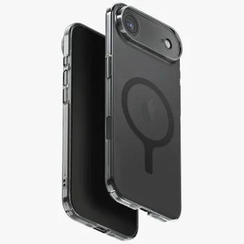Uniq iPhone 17 Air vāciņš Airsuit Magclick Charging, melns