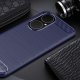 Huawei P50 Carbon Flexible Cover TPU Case, Blue | Чехол Кабура для Телефона