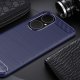 Huawei P50 Carbon Flexible Cover TPU Case, Blue | Чехол Кабура для Телефона