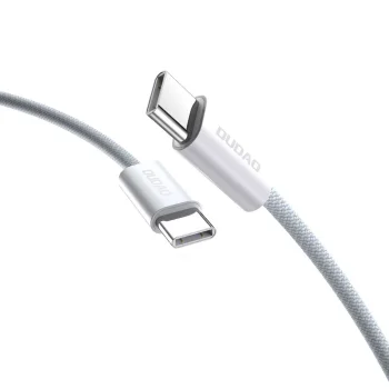 Кабель Dudao L6C USB-C на USB-C PD 30W, 1м, голубой