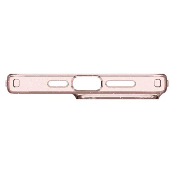 Spigen iPhone 15 Pro Max vāciņš Liquid Crystal Glitter, rozā caurspīdīgs