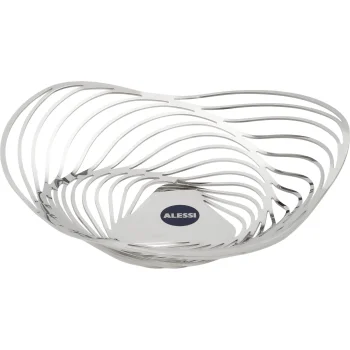 Корзина-чаша Alessi Trinity ACO02, 26 см, нержавеющая сталь