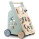 Nukido NK-857 Wooden Push Walker with Activity Center