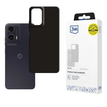 3mk Matt Case vāciņš Motorola Moto G35 5G Black