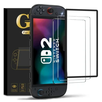 Комплект защитных пленок для Nintendo Switch 2, 2 шт.