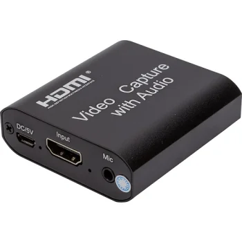 Устройство захвата видео HDMI USB с Loop-Out, 4K 30Hz и аудиоразъемами