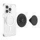 Popsockets PopGrip MagSafe 2 tālruņa turētājs un statīvs – melns