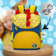 Preschooler Backpack Kids Bag for Trips \"Dinosaur\"