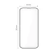 Apple iPhone 17 6.3\'\' Tech-Protect Quick Set+ Tempered Glass 2x | Защитная Стекло для Экрана 2...