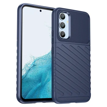 Samsung Galaxy A54 (SM-A546) Thunder Series TPU Mobile Phone Cover Case, Blue | Чехол Кейс Кабура...