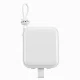Внешний аккумулятор Joyroom с кабелями USB C и Lightning и подставкой Cutie...