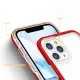 Hybrid Armor Clear 3in1 vāciņš iPhone 11 Pro Max, sarkans