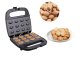 Electric Nutlet Maker for 12 Cookies, Non-Stick Coating, 750W