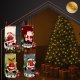 Ruhhy Christmas Stockings for Gifts, 4 pcs, Multicolor
