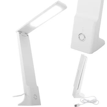 Настольная лампа 25 LED, USB, 3 цвета свечения, 3W