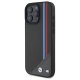 BMW M Meshed Tricolor Stripes MagSafe Case for iPhone 16 Pro Max - Gray