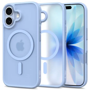 Чехол Tech-Protect MagMat MagSafe для iPhone 17 - синий