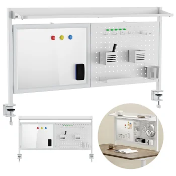 Ergo Office ER-301 W galda organizators / starpsiena, 1116mm, balts