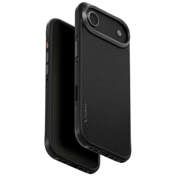 Uniq iPhone 17 Air vāciņš Keva Magclick Charging, melns