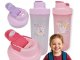 Kids Water Bottle 500ml Leak Proof for School and Daycare, Purple