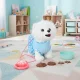 Интерактивная собачка на поводке Multistore с аксессуарами
