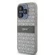 Чехол DKNY для iPhone 15 Pro Mono Stripe & Metal Logo, бежевый