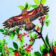 Flying Kite Eagle - 160x70cm, Mix Color