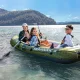 Piepūšamā laiva 3 personām Intex Seahawk 3 ar airiem un sūkni 66333
