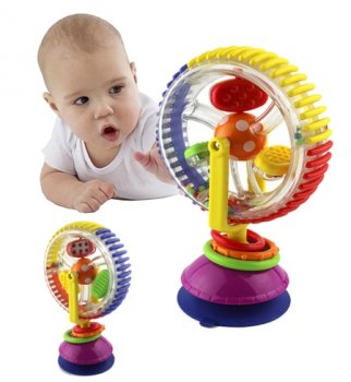 Attīstoša Rotaļlieta "Panorāmas Rats" Ar Piesūkni | Children's Toy "Ferris Wheel"
