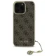 Guess GUHCP16LGF4GBR iPhone 16 Pro 6.3" коричневый/коричневый жесткий чехол 4G...