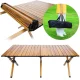 Алюминиевый складной стол для пикников, 120x60см | Aluminium Picnic Folding Table