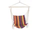 Dārza Mājas Šūpuļtīkls Šūpuļkrēsls ar Koka Rāmi, Daudzkrāsains | Brazilian Hanging Garden Swing Hammock...