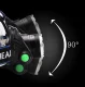 Налобный фонарь LED T6 Zoom с 2 аккумуляторами