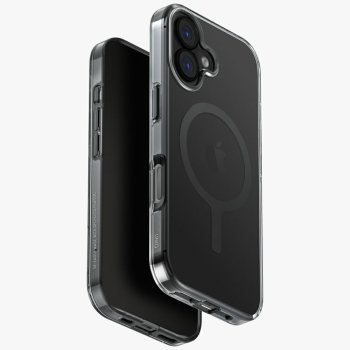 Uniq Clario Magclick Charging Phone Case Cover iPhone 17 - Black