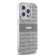 DKNY iPhone 15 Pro vāciņš IML Mono & Stripe MagSafe, bēšs