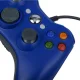 Vadu spēļu pults PC un Xbox 360 ar vibrāciju, zila
