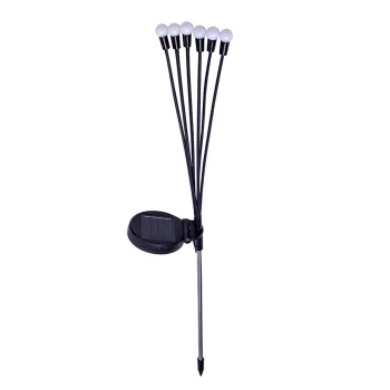 Solārās Jāņtārpiņu Dārza Lampas Forever Light SUNARI FLS-87 6 LED 3000K