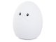 Kids LED Night Light Egg, RGB, Silicone, USB, White