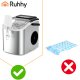 Льдогенератор Ruhhy 1.2л серебристый + лопатка