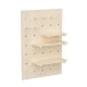 Maclean MC-130 WD Koka sienas organizators perforētais panelis 40x60cm
