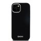 Чехол DKNY для iPhone 15 Plus / 14 Plus Liquid Silicone Small Metal Logo MagSafe, черный