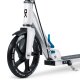 SOKE CITY Folding Commuter Scooter with Dual Brakes, white