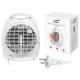 LTC Elektriskais Telpas Sildītājs Apsildītājs Termoventilators, 1000W / 2000W | Electric Heater for Home Office