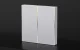 Smart Touch Light Switch Avatto TS60-EU-W2 2-Gang ZigBee White