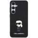 Чехол Karl Lagerfeld Glitter Ikonik Logo для Samsung Galaxy S24+ Черный