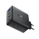 Tīkla lādētājs Acefast A94 GaN2 3x USB-C / USB-A PD 100W, melns
