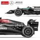 Машинка на радиоуправлении Rastar Mercedes AMG F1 W15 E, 1:12, серебристая